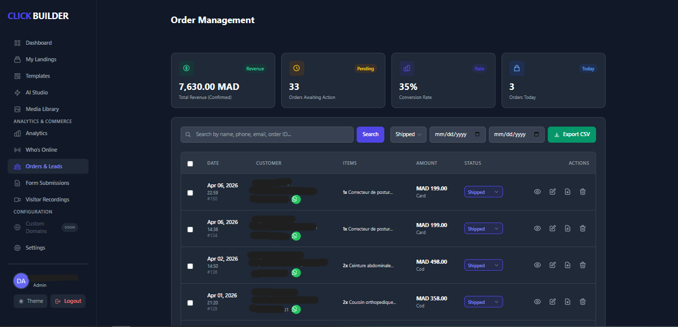 Résultat client — Analytics 2